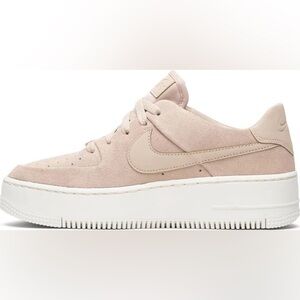 Women’s Air Force 1 Low Light Pink “Particle Beige” Size 10